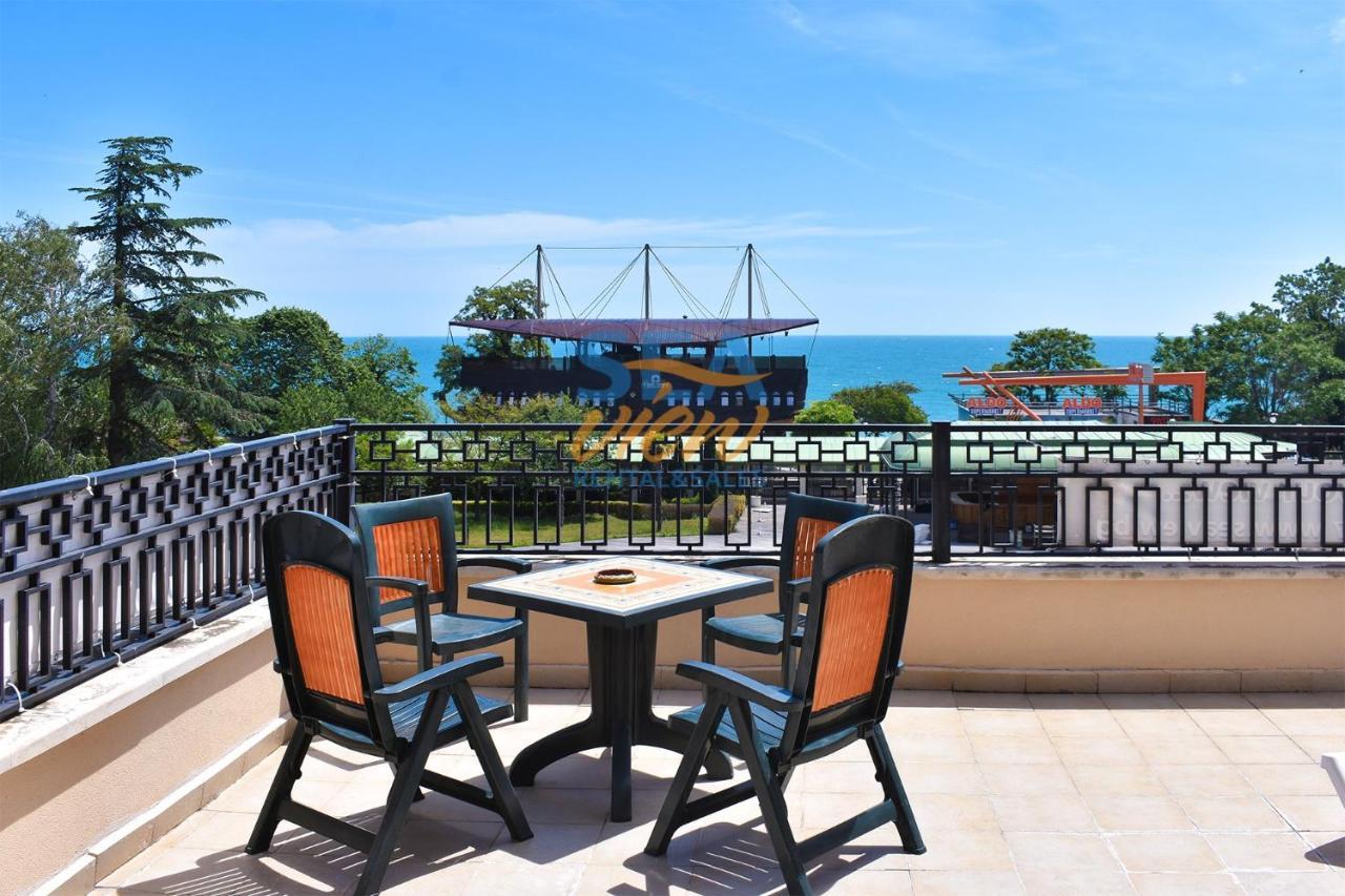 Sea View Rental Front Beach غولدن ساندز المظهر الخارجي الصورة
